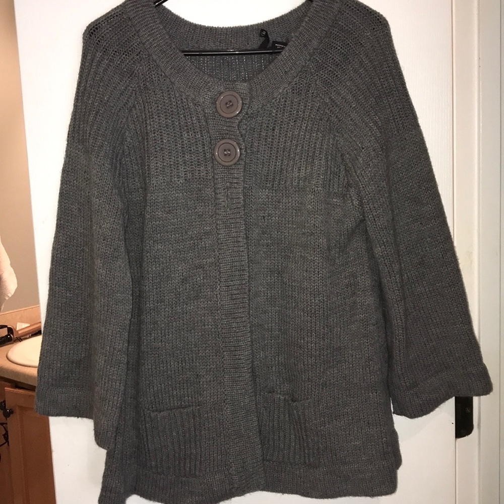 Warm gray sweater
